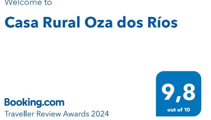 Casa Rural Oza de los Ríos Buitenkant foto